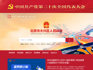 北京市大興區(qū)人民政府 - 北京市大興區(qū)人民政府網(wǎng)站